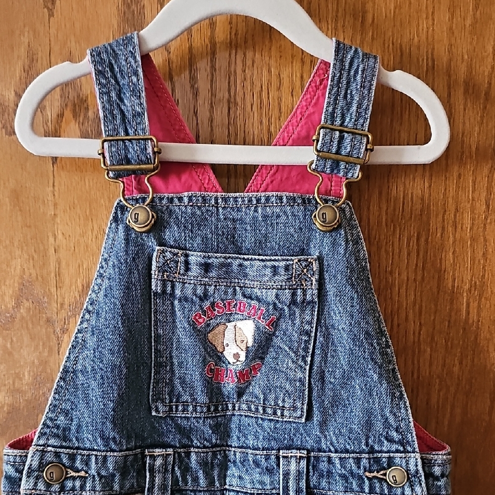 Denim Overalls Vintage Gymboree